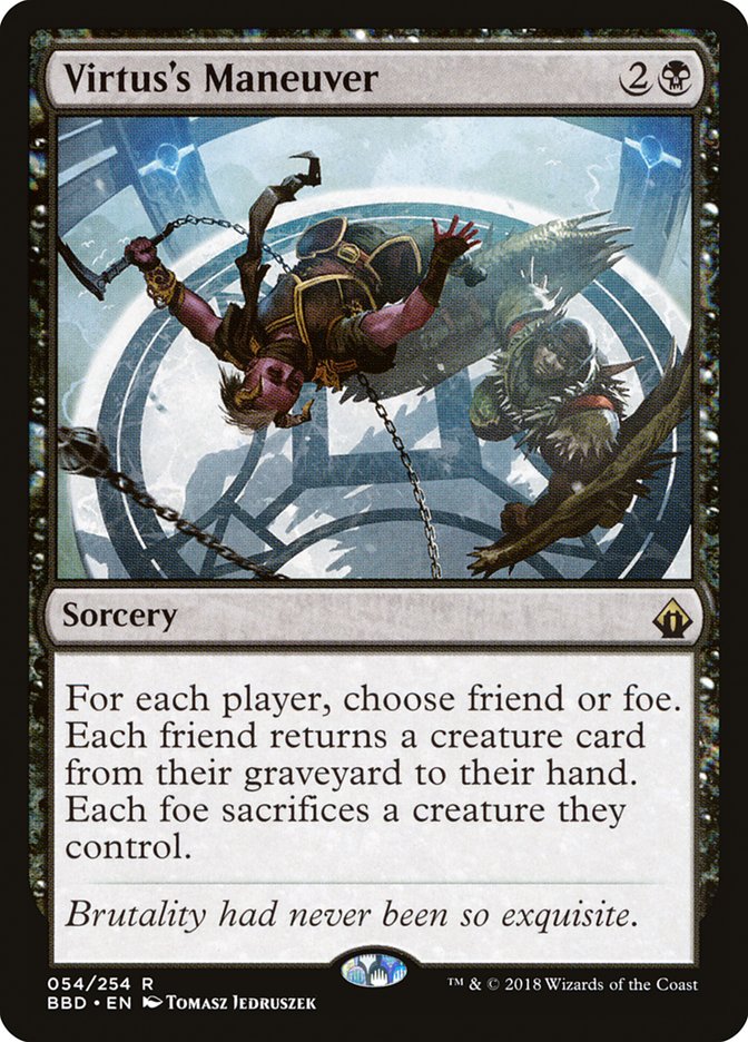 Virtus's Maneuver [Battlebond] - Magic: The Gathering - Card Brawlers | Quebec | Canada |