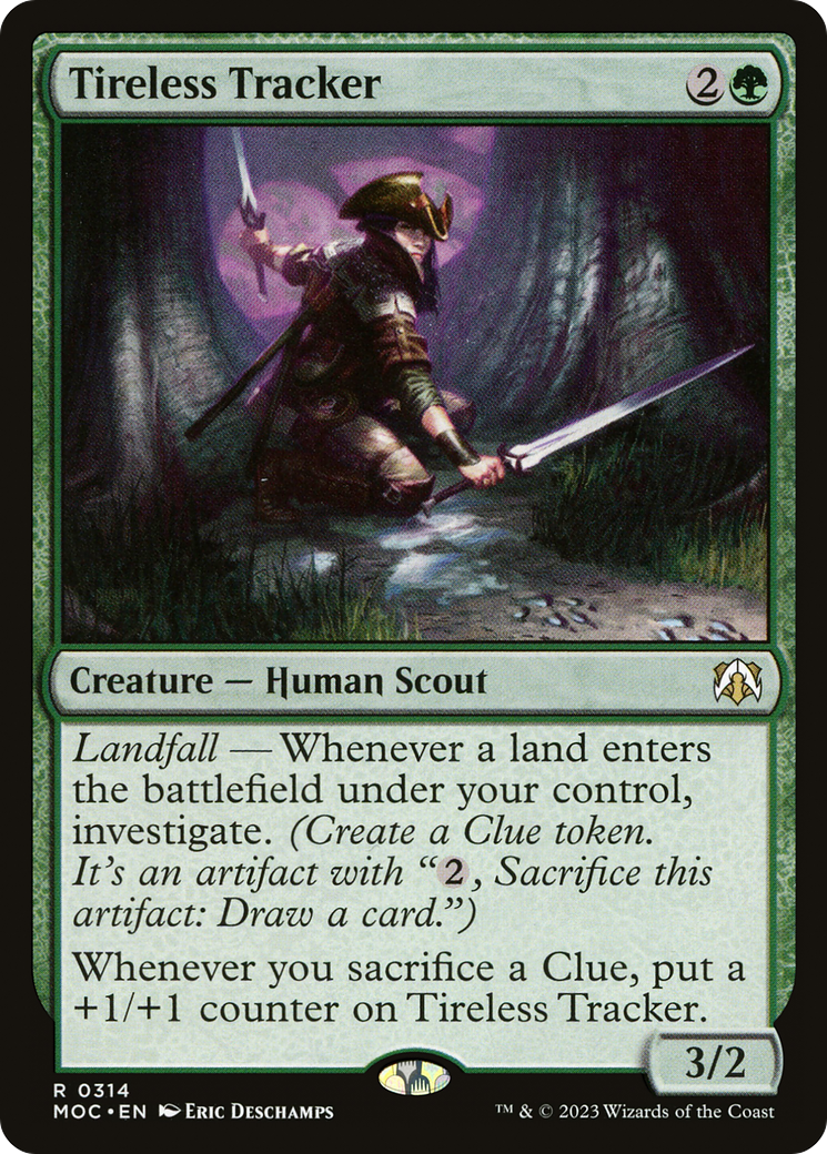 Tireless Tracker [March of the Machine Commander] - Magic: The Gathering - Card Brawlers | Quebec | Canada |