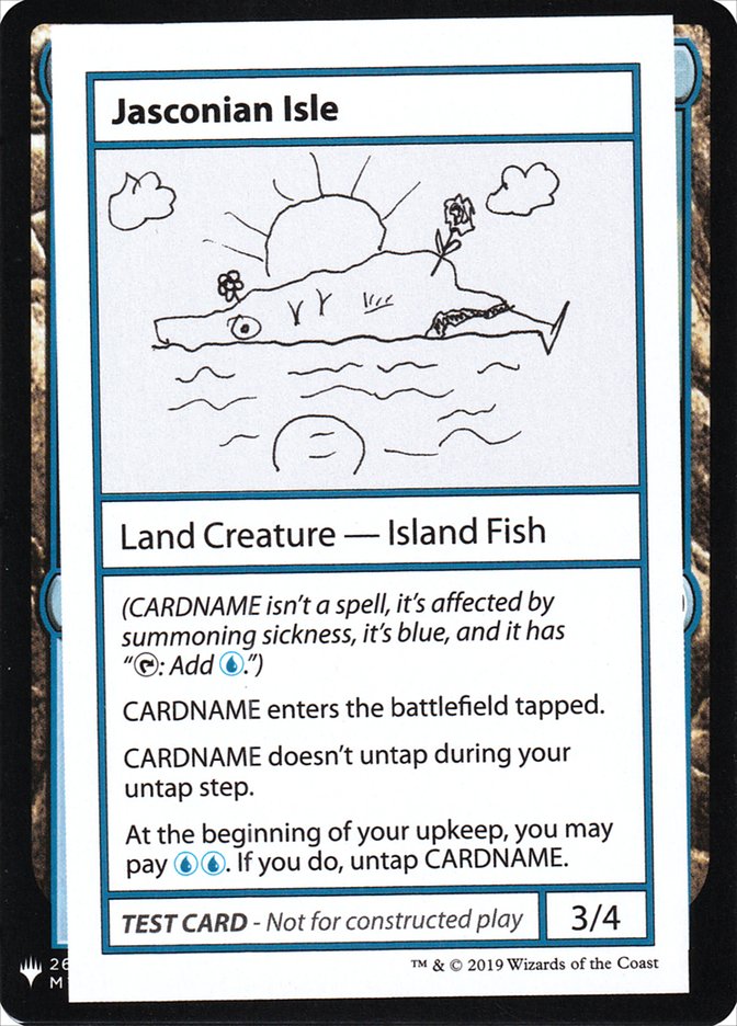 Jasconian Isle [Mystery Booster Playtest Cards] - Magic: The Gathering - Card Brawlers | Quebec | Canada |