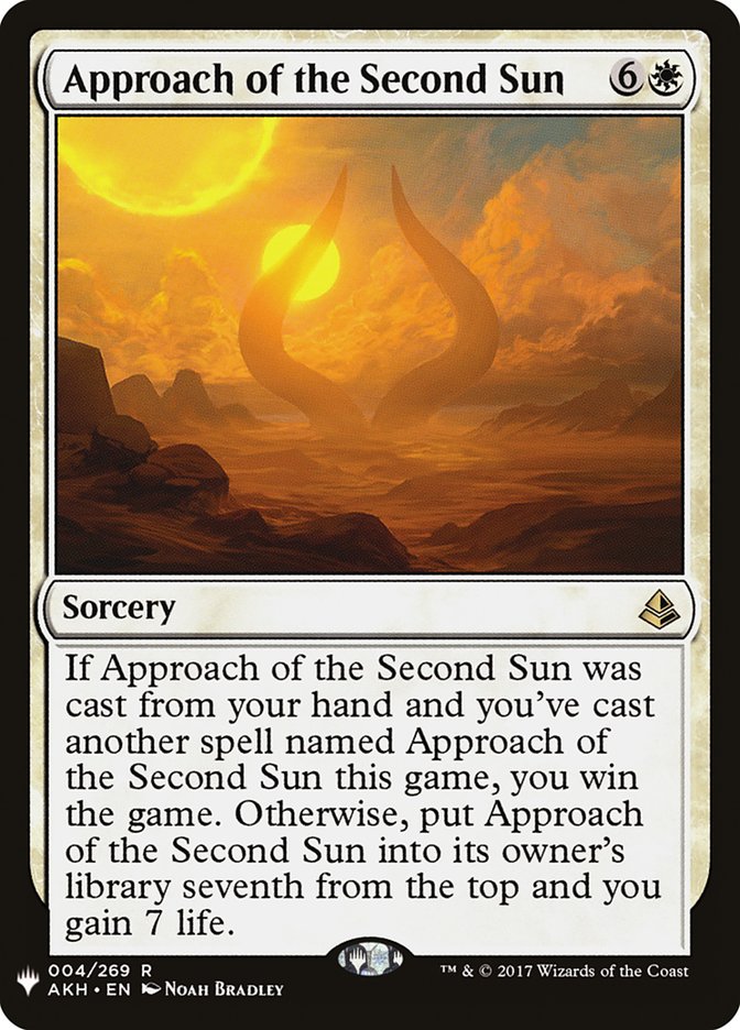 Approach of the Second Sun [Mystery Booster] - Magic: The Gathering - Card Brawlers | Quebec | Canada |