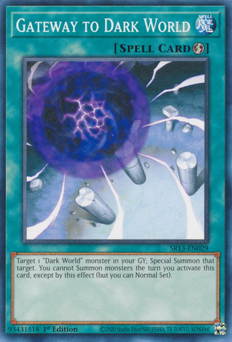 Gateway to Dark World [SR13-EN029] Common - Yu-Gi-Oh! - Card Brawlers | Quebec | Canada |