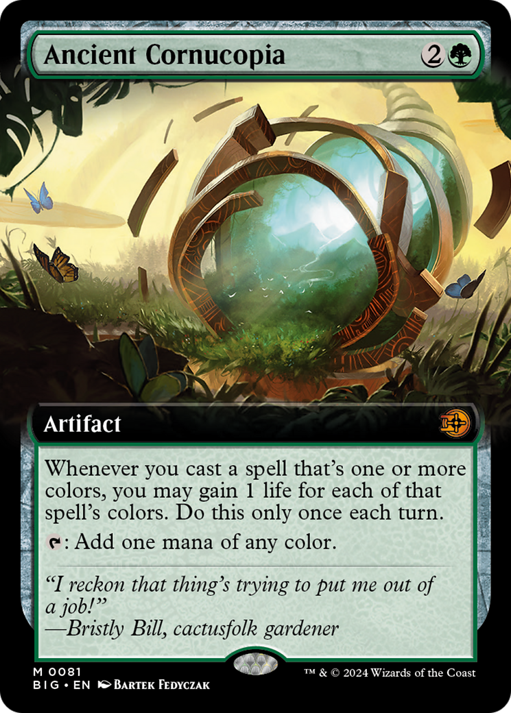 Ancient Cornucopia (Extended Art) [Outlaws of Thunder Junction: The Big Score] - Magic: The Gathering - Card Brawlers | Quebec | Canada |