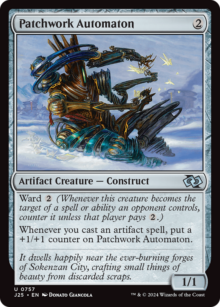 Patchwork Automaton [Foundations Jumpstart] - Magic: The Gathering - Card Brawlers | Quebec | Canada |
