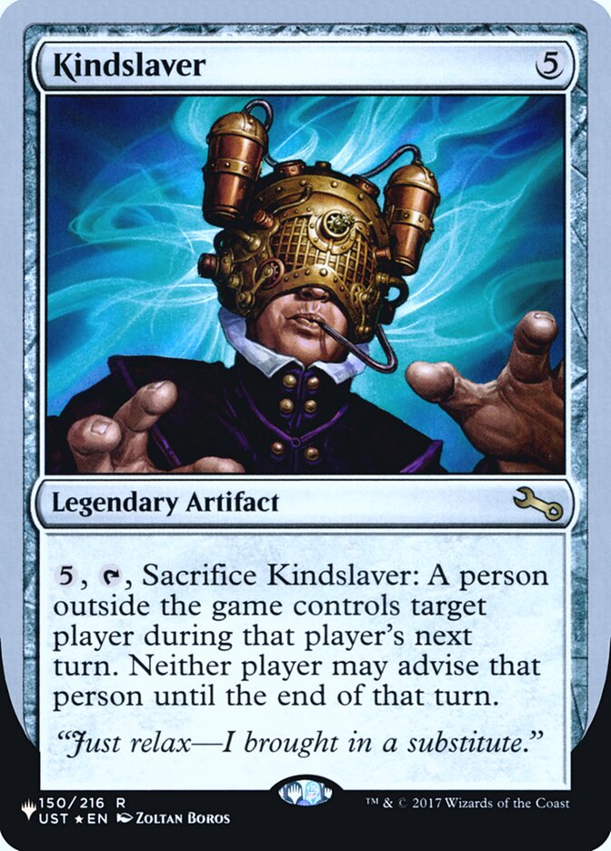 Kindslaver (Unfinity Foil Edition) [The List] - Magic: The Gathering - Card Brawlers | Quebec | Canada |