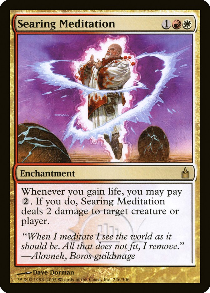 Searing Meditation [Ravnica: City of Guilds] - Magic: The Gathering - Card Brawlers | Quebec | Canada |