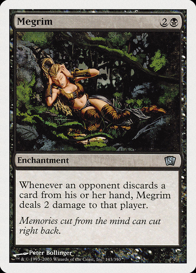 Megrim [Eighth Edition] - Magic: The Gathering - Card Brawlers | Quebec | Canada |