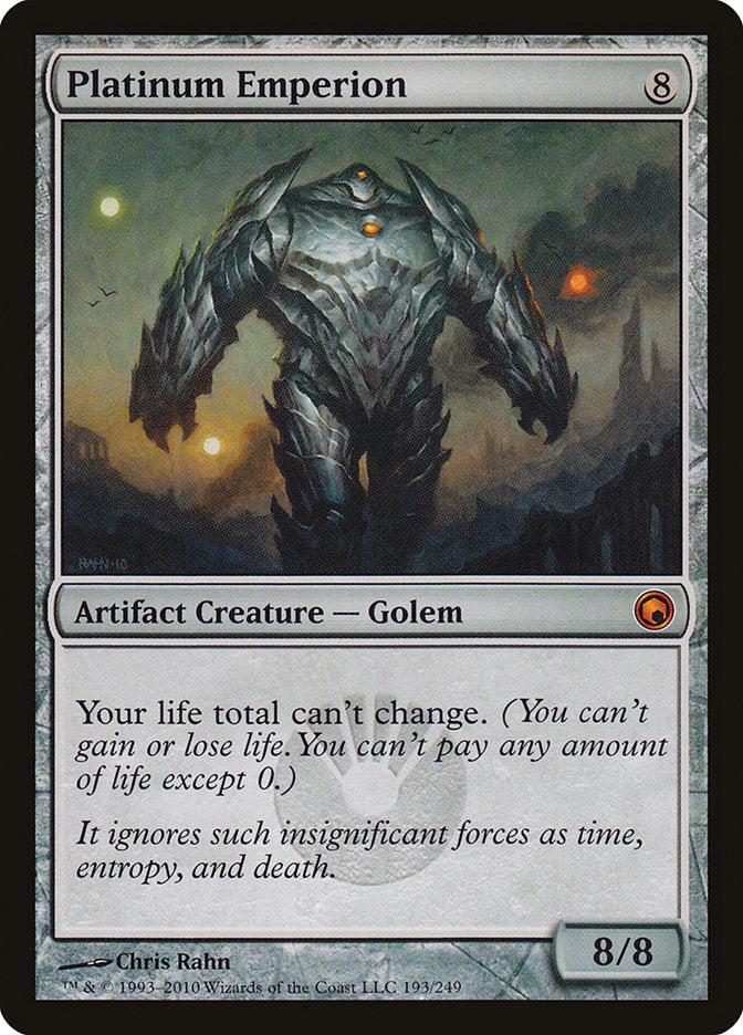 Platinum Emperion [Scars of Mirrodin] - Magic: The Gathering - Card Brawlers | Quebec | Canada |