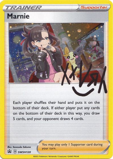 Marnie (SWSH120) [Sword & Shield: Black Star Promos] - Pokémon - Card Brawlers | Quebec | Canada |