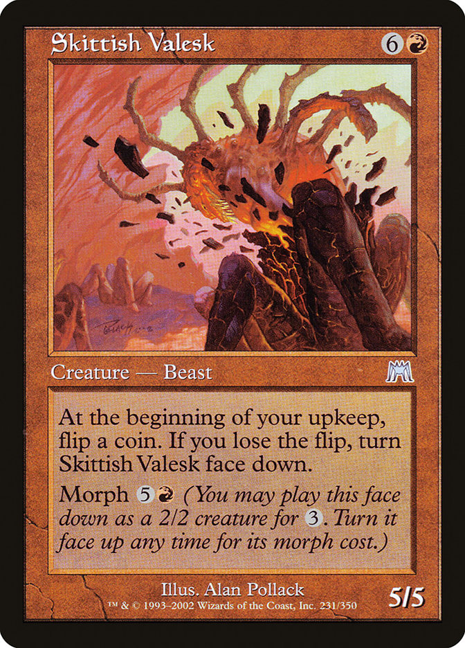 Skittish Valesk [Onslaught] - Magic: The Gathering - Card Brawlers | Quebec | Canada |