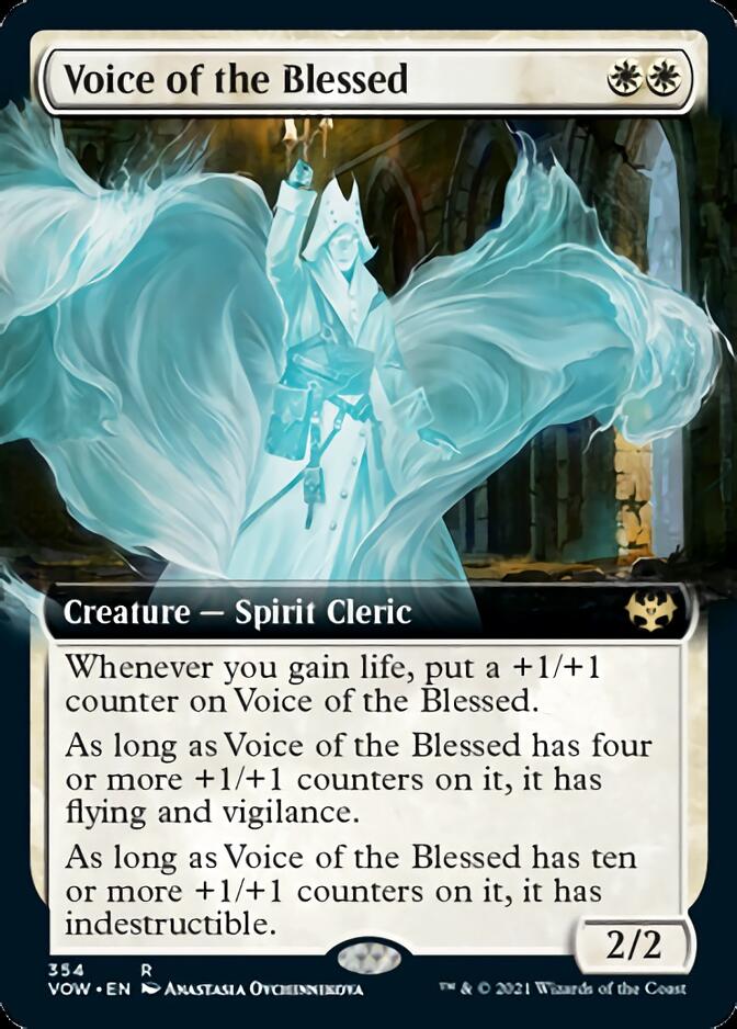Voice of the Blessed (Extended Art) [Innistrad: Crimson Vow] - Magic: The Gathering - Card Brawlers | Quebec | Canada |