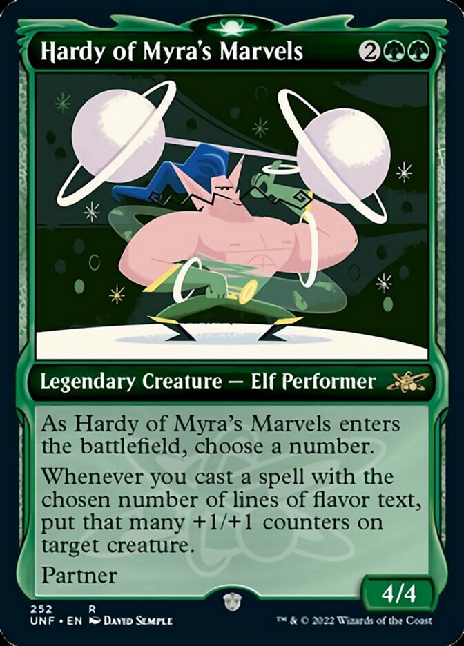 Hardy of Myra's Marvels (Showcase) [Unfinity] - Magic: The Gathering - Card Brawlers | Quebec | Canada |