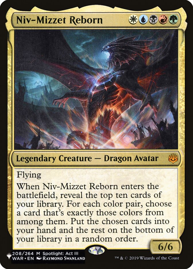 Niv-Mizzet Reborn [The List] - Magic: The Gathering - Card Brawlers | Quebec | Canada |