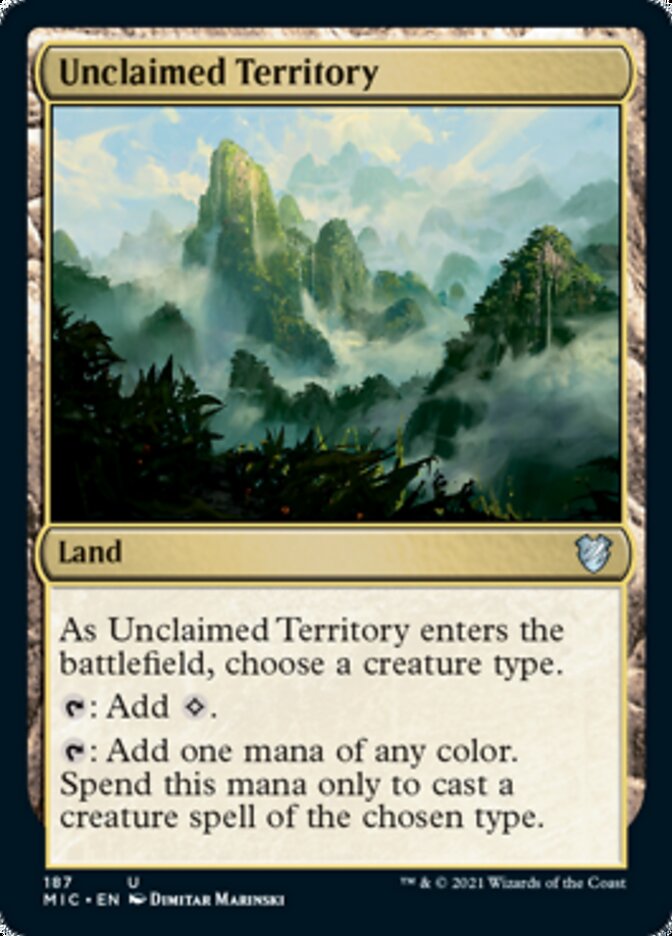Unclaimed Territory [Innistrad: Midnight Hunt Commander] - Magic: The Gathering - Card Brawlers | Quebec | Canada |