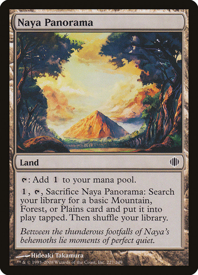 Naya Panorama [Shards of Alara] - Magic: The Gathering - Card Brawlers | Quebec | Canada |