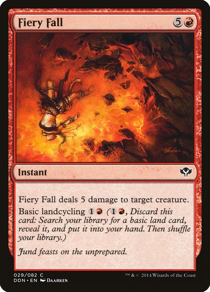 Fiery Fall [Duel Decks: Speed vs. Cunning] - Magic: The Gathering - Card Brawlers | Quebec | Canada |