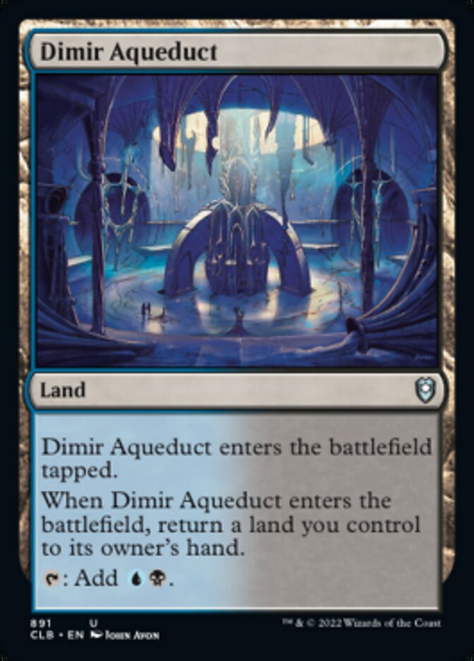 Dimir Aqueduct [Commander Legends: Battle for Baldur's Gate] - Magic: The Gathering - Card Brawlers | Quebec | Canada |