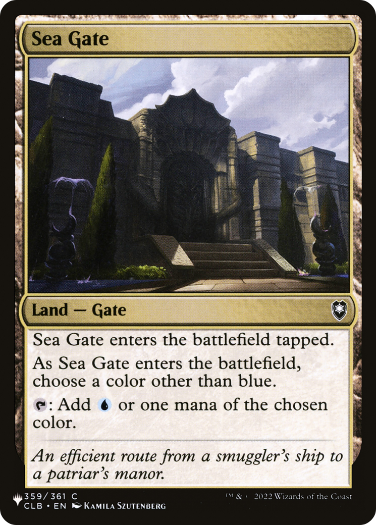 Sea Gate [The List] - Magic: The Gathering - Card Brawlers | Quebec | Canada |