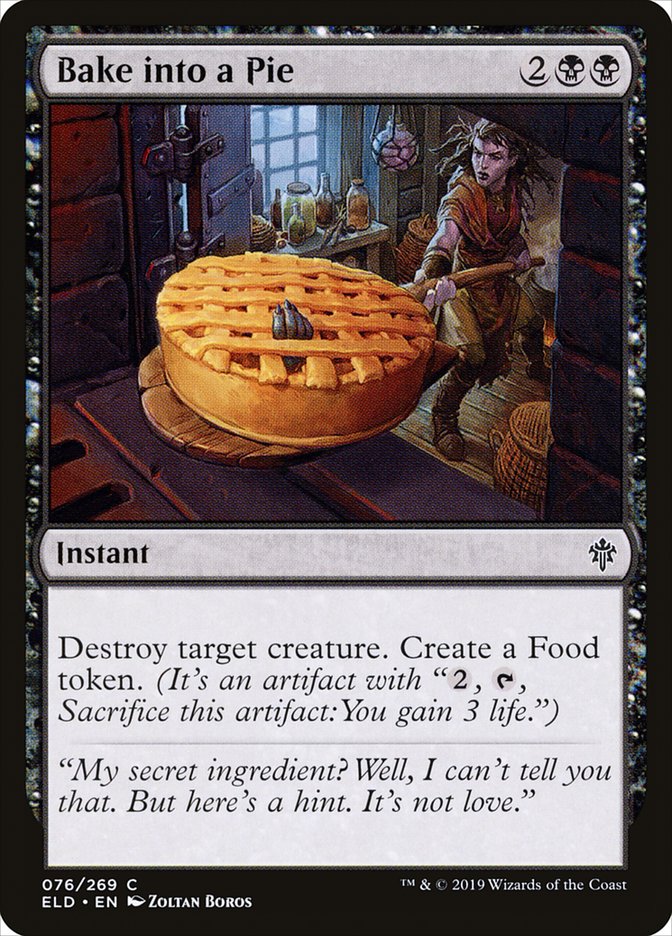 Bake into a Pie [Throne of Eldraine] - Magic: The Gathering - Card Brawlers | Quebec | Canada |