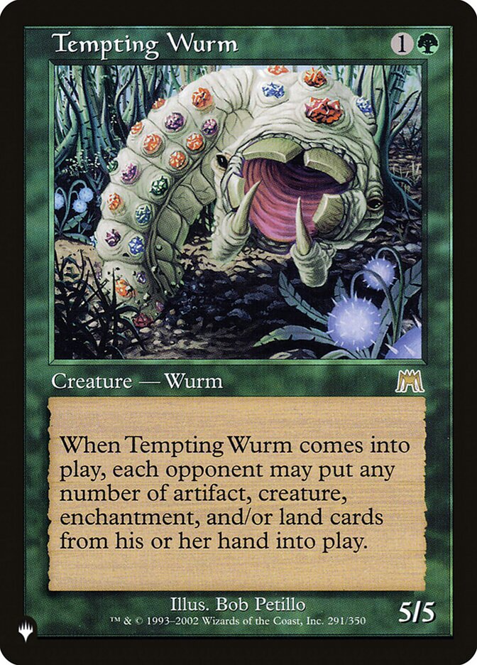 Tempting Wurm [The List] - Magic: The Gathering - Card Brawlers | Quebec | Canada |