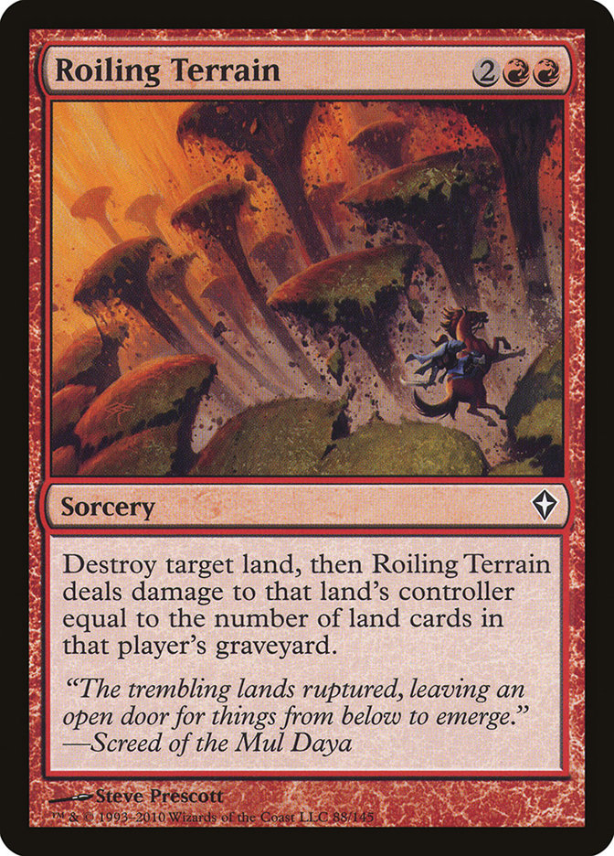 Roiling Terrain [Worldwake] - Magic: The Gathering - Card Brawlers | Quebec | Canada |