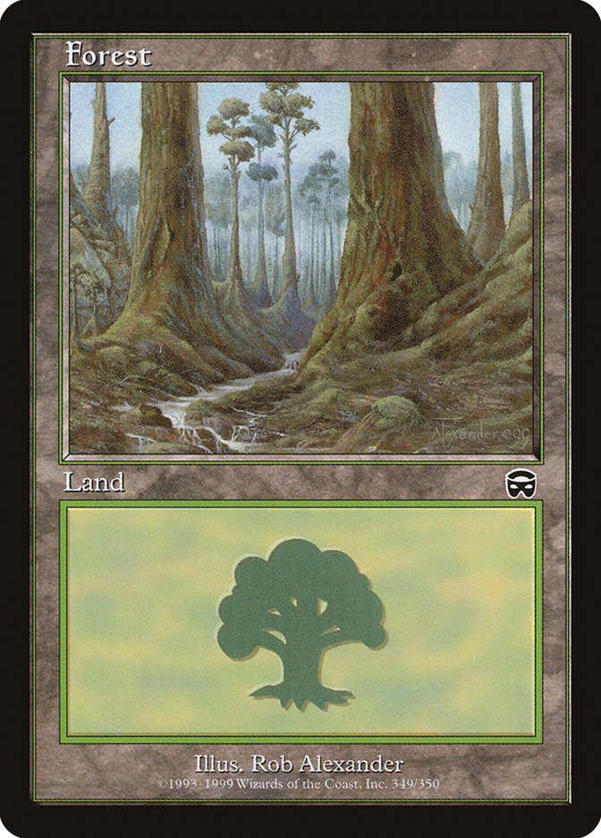 Forest (349) [Mercadian Masques] - Magic: The Gathering - Card Brawlers | Quebec | Canada |