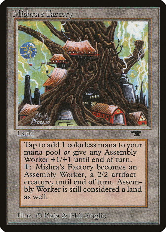 Mishra's Factory (Light Green Background) [Antiquities] - Magic: The Gathering - Card Brawlers | Quebec | Canada |
