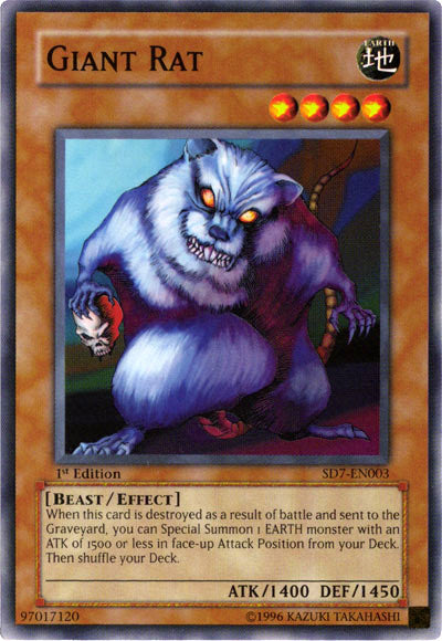 Giant Rat [SD7-EN003] Common - Yu-Gi-Oh! - Card Brawlers | Quebec | Canada |