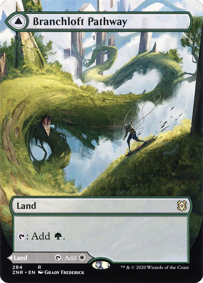Branchloft Pathway // Boulderloft Pathway (Borderless Alternate Art) [Zendikar Rising] - Magic: The Gathering - Card Brawlers | Quebec | Canada |