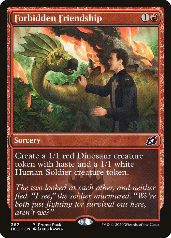 Forbidden Friendship (Promo Pack) [Ikoria: Lair of Behemoths Promos] - Magic: The Gathering - Card Brawlers | Quebec | Canada |