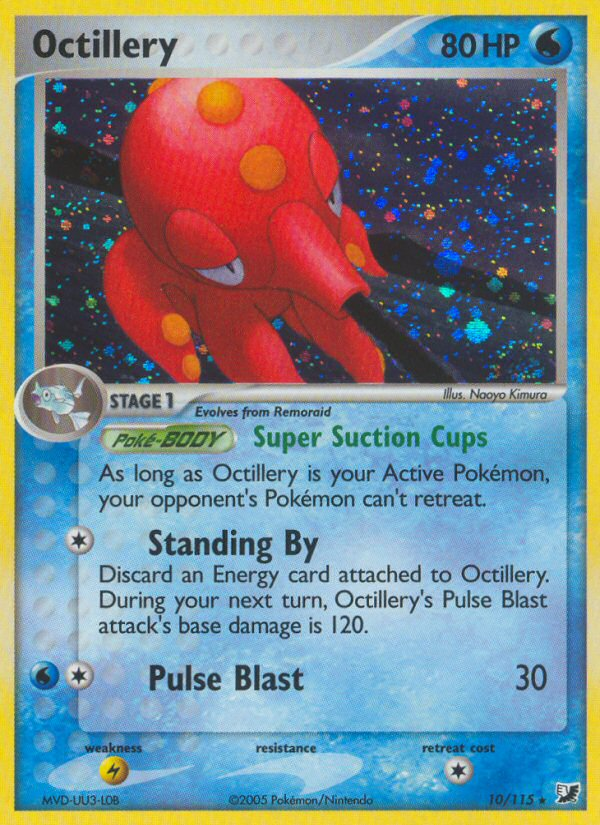 Octillery (10/115) [EX: Unseen Forces] - Pokémon - Card Brawlers | Quebec | Canada |