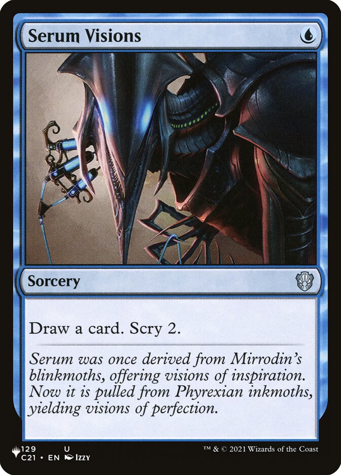 Serum Visions [Secret Lair: Heads I Win, Tails You Lose] - Magic: The Gathering - Card Brawlers | Quebec | Canada |