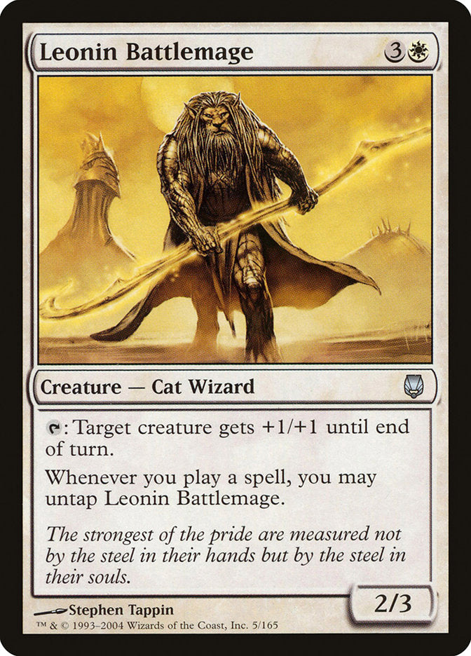 Leonin Battlemage [Darksteel] - Magic: The Gathering - Card Brawlers | Quebec | Canada |