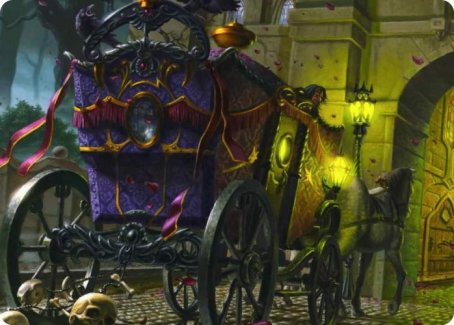 Honeymoon Hearse Art Card [Innistrad: Crimson Vow Art Series] - Magic: The Gathering - Card Brawlers | Quebec | Canada |
