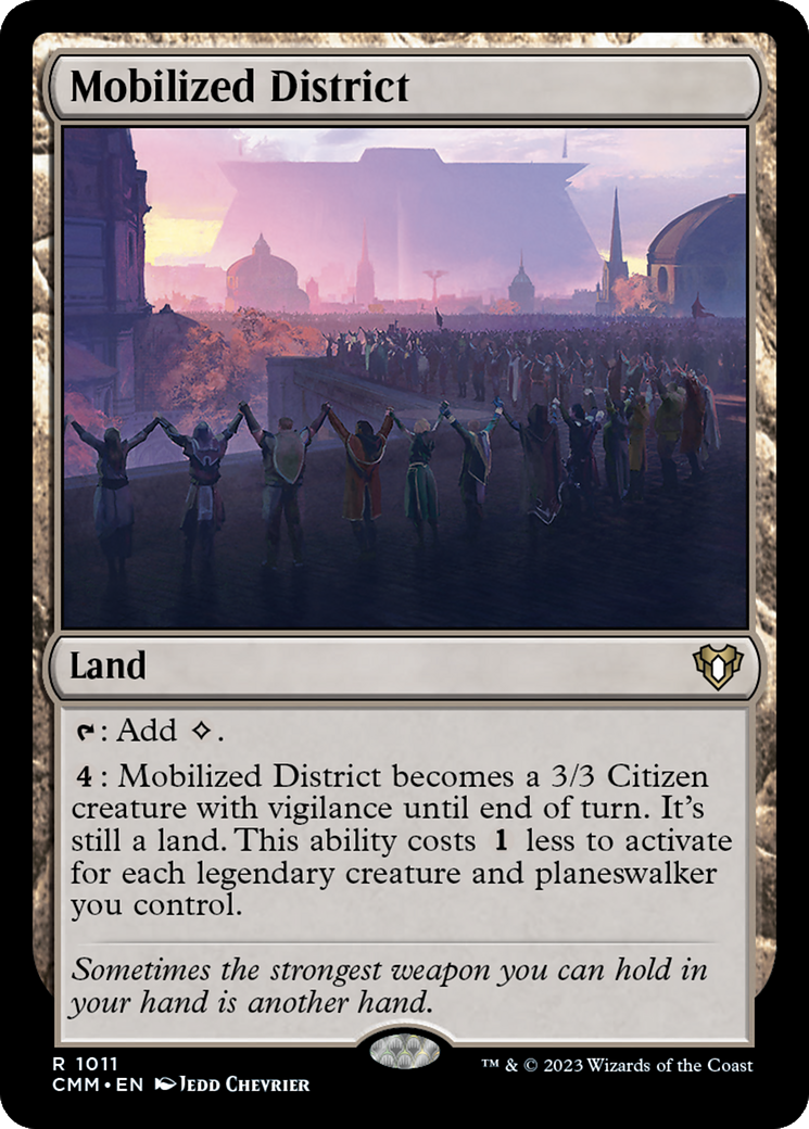 Mobilized District [Commander Masters] - Magic: The Gathering - Card Brawlers | Quebec | Canada |