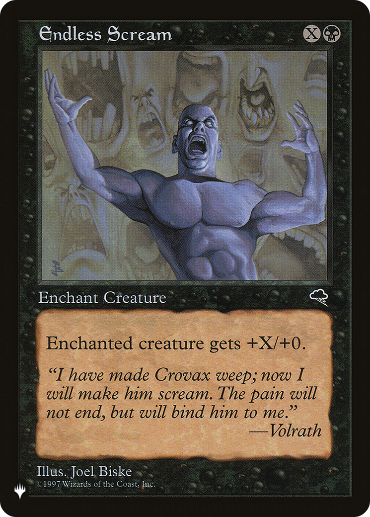 Endless Scream [The List] - Magic: The Gathering - Card Brawlers | Quebec | Canada |