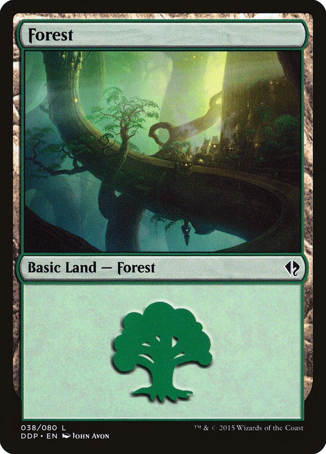 Forest (38) [Duel Decks: Zendikar vs. Eldrazi] - Magic: The Gathering - Card Brawlers | Quebec | Canada |