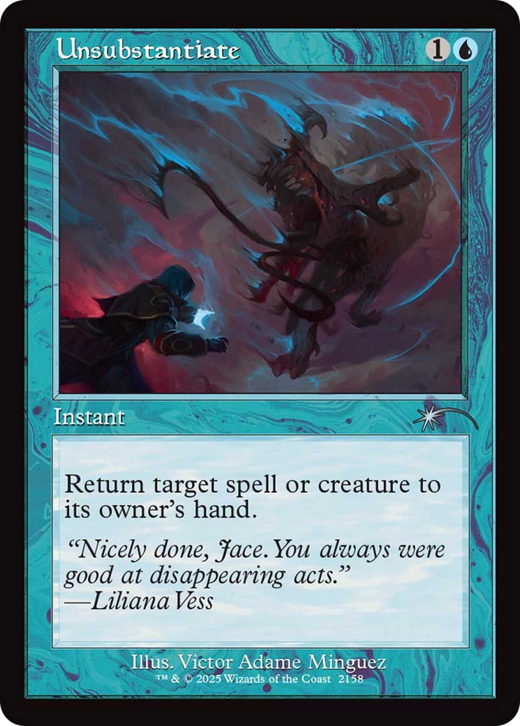 Unsubstantiate (Retro Frame) [Secret Lair Drop Series] - Magic: The Gathering - Card Brawlers | Quebec | Canada |