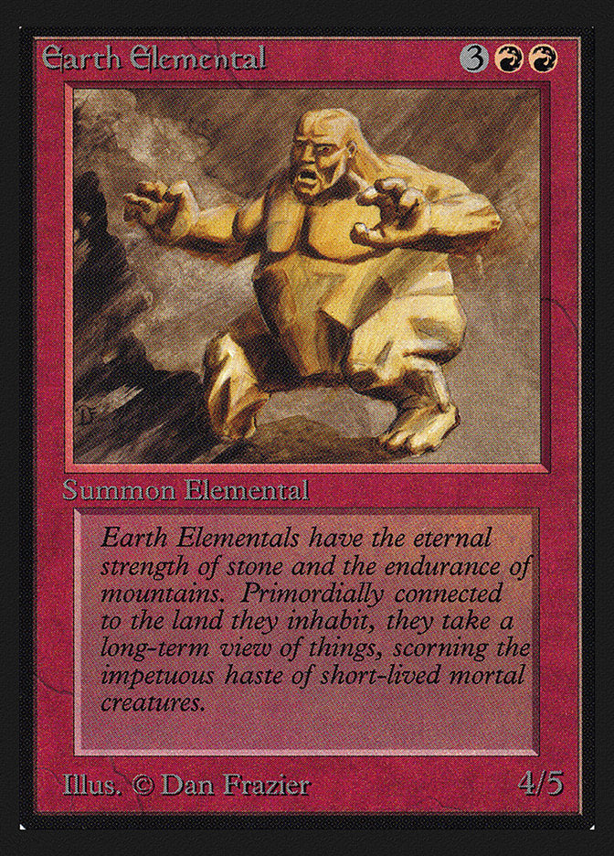 Earth Elemental [International Collectors' Edition] - Magic: The Gathering - Card Brawlers | Quebec | Canada |