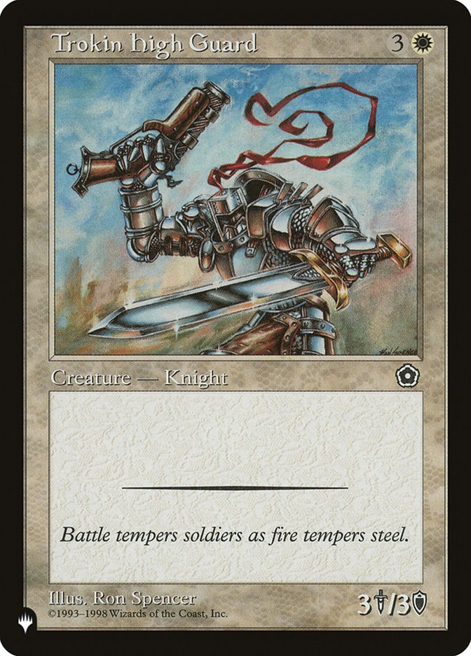 Trokin High Guard [The List] - Magic: The Gathering - Card Brawlers | Quebec | Canada |