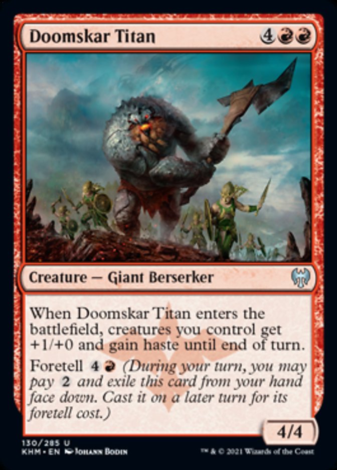 Doomskar Titan [Kaldheim] - Magic: The Gathering - Card Brawlers | Quebec | Canada |