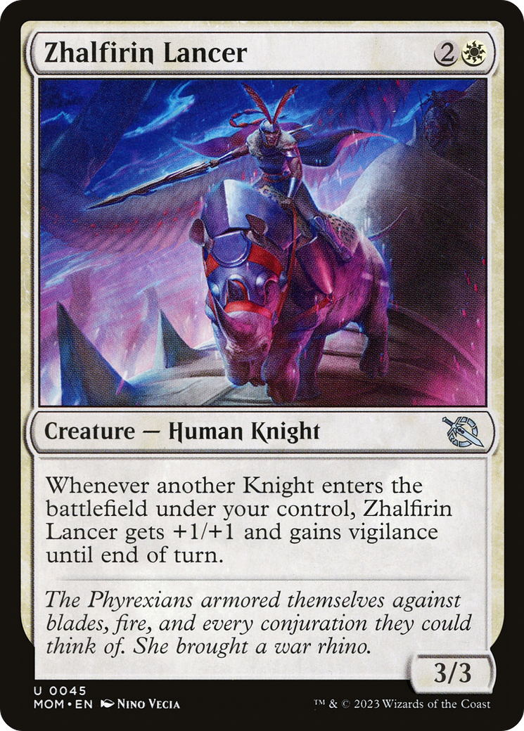 Zhalfirin Lancer [March of the Machine] - Magic: The Gathering - Card Brawlers | Quebec | Canada |