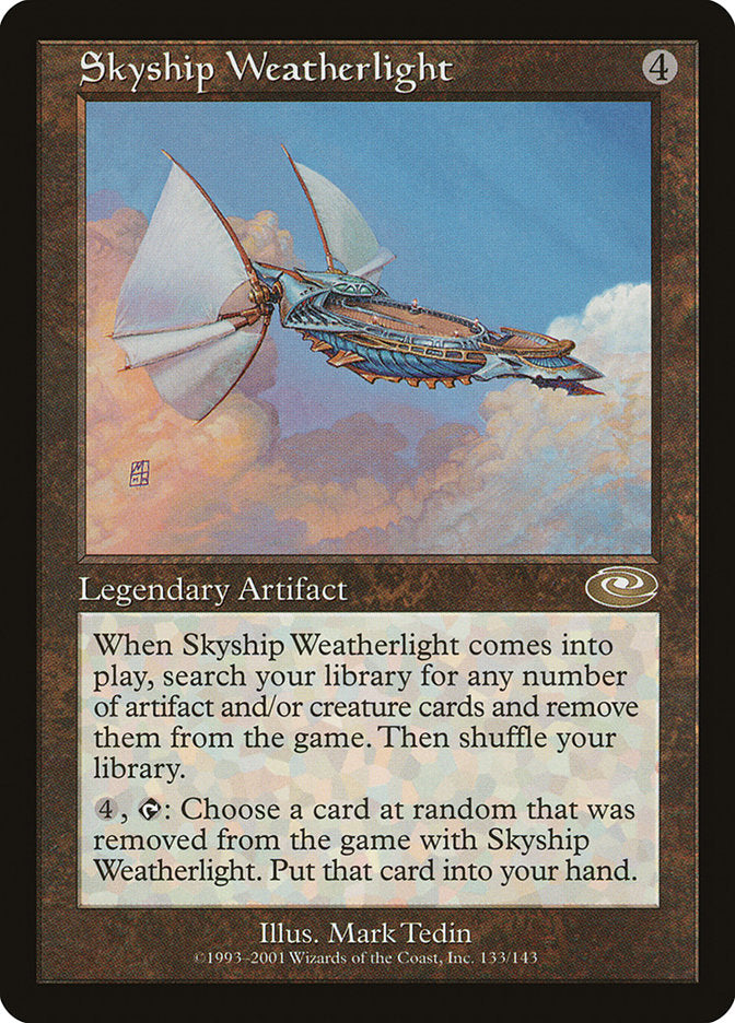Skyship Weatherlight (Mark Tedin) [Planeshift] - Magic: The Gathering - Card Brawlers | Quebec | Canada |