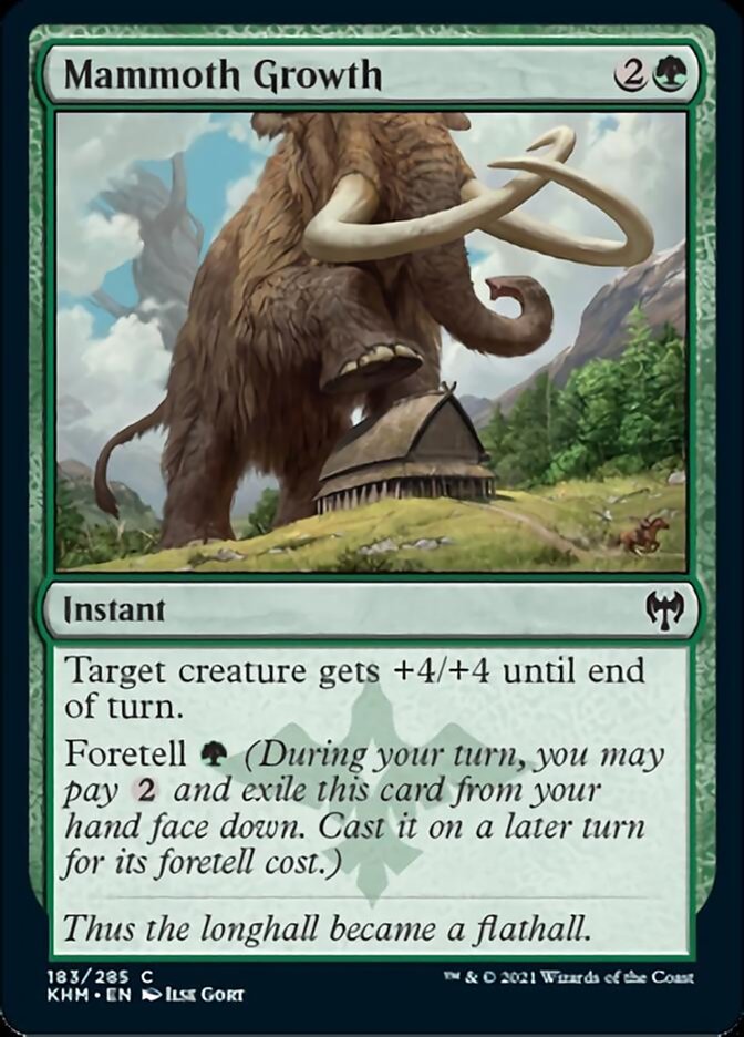 Mammoth Growth [Kaldheim] - Magic: The Gathering - Card Brawlers | Quebec | Canada |