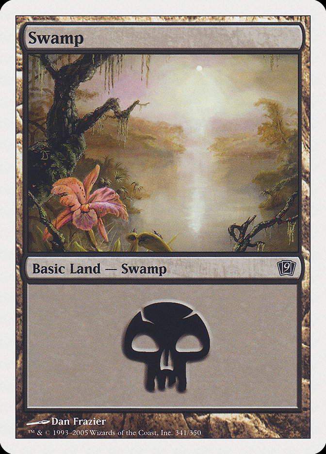 Swamp (341) [Ninth Edition] - Magic: The Gathering - Card Brawlers | Quebec | Canada |