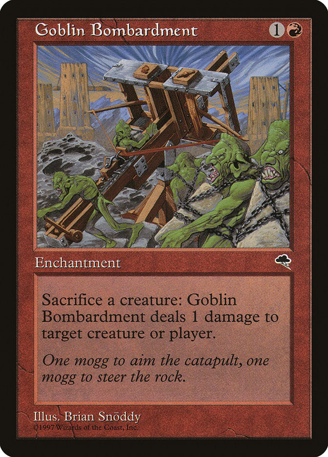 Goblin Bombardment [Tempest] - Magic: The Gathering - Card Brawlers | Quebec | Canada |