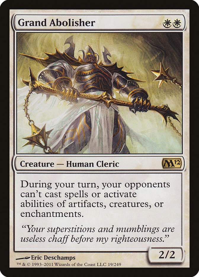 Grand Abolisher [Magic 2012] - Magic: The Gathering - Card Brawlers | Quebec | Canada |