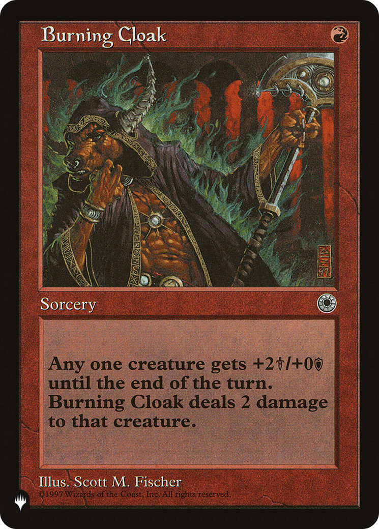 Burning Cloak [The List] - Magic: The Gathering - Card Brawlers | Quebec | Canada |