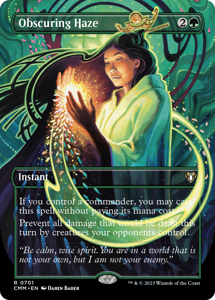 Obscuring Haze (Borderless Alternate Art) [Commander Masters] - Magic: The Gathering - Card Brawlers | Quebec | Canada |