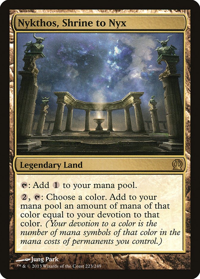 Nykthos, Shrine to Nyx [Theros] - Magic: The Gathering - Card Brawlers | Quebec | Canada |