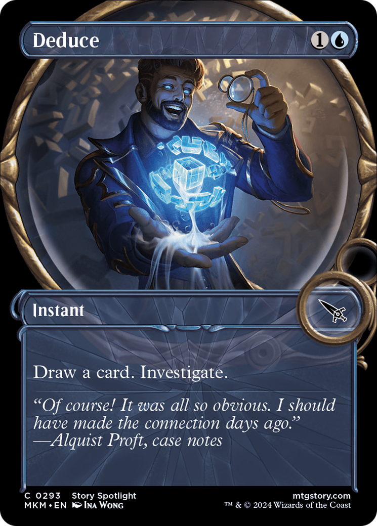 Deduce (Showcase) [Murders at Karlov Manor] - Magic: The Gathering - Card Brawlers | Quebec | Canada |